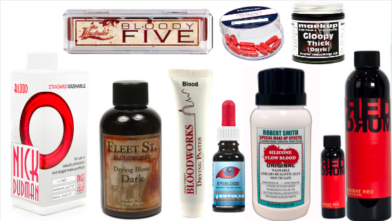 A Handy Guide to Fake Bloods – The Makeup Armoury
