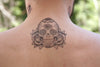 Tattooed Now! Temporary Tattoo Sugar Skull with Roses
